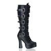 Pleaser - ELECTRA2042 Kniehoge laarzen - Zwart Product image
